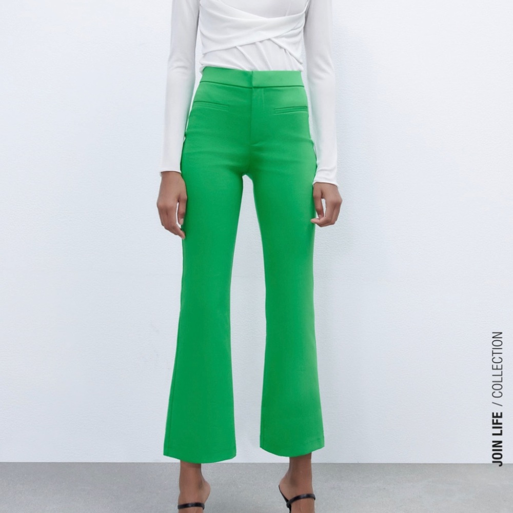 Zara mini flare pants